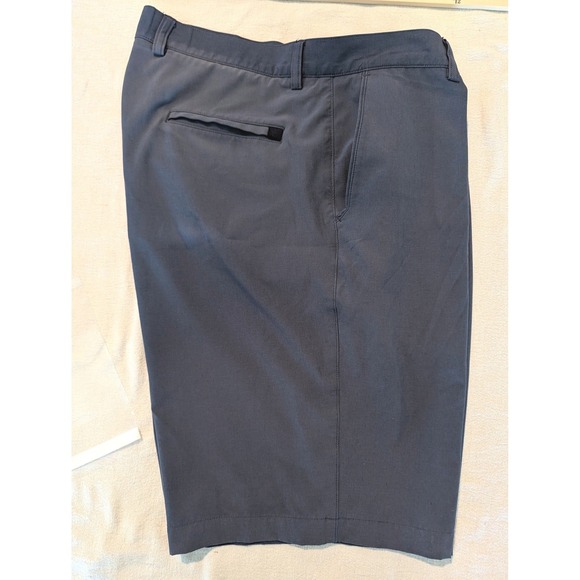 Peter Millar Mens Performance Golf Shorts Blue/Gray Size 38 Camo Pocket Lining - Picture 10 of 10